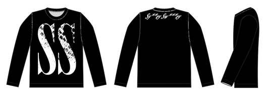 SS Long Sleeve Tee – Black(Preorder)