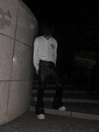 RAGE Long Sleeve Tee – White
